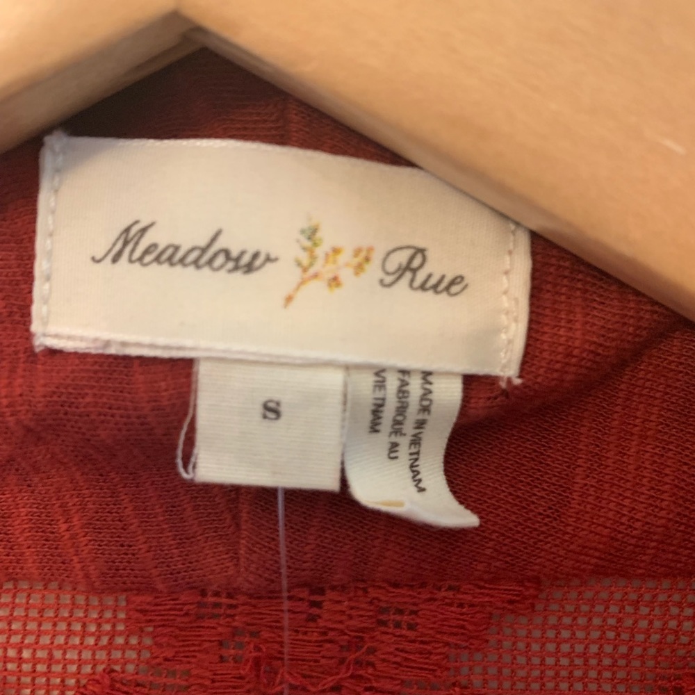 Meadow rue Anthropologie paso double cardigan NWT - Picture 5 of 8